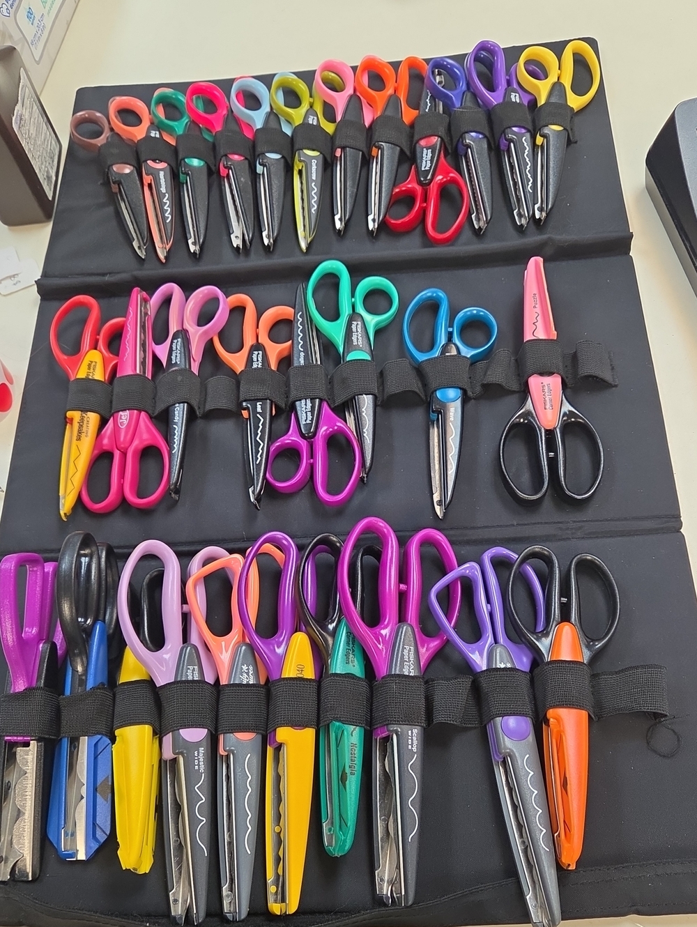 Multi-Color Decorative Edge Craft Scissors Set - Assorted Colors
